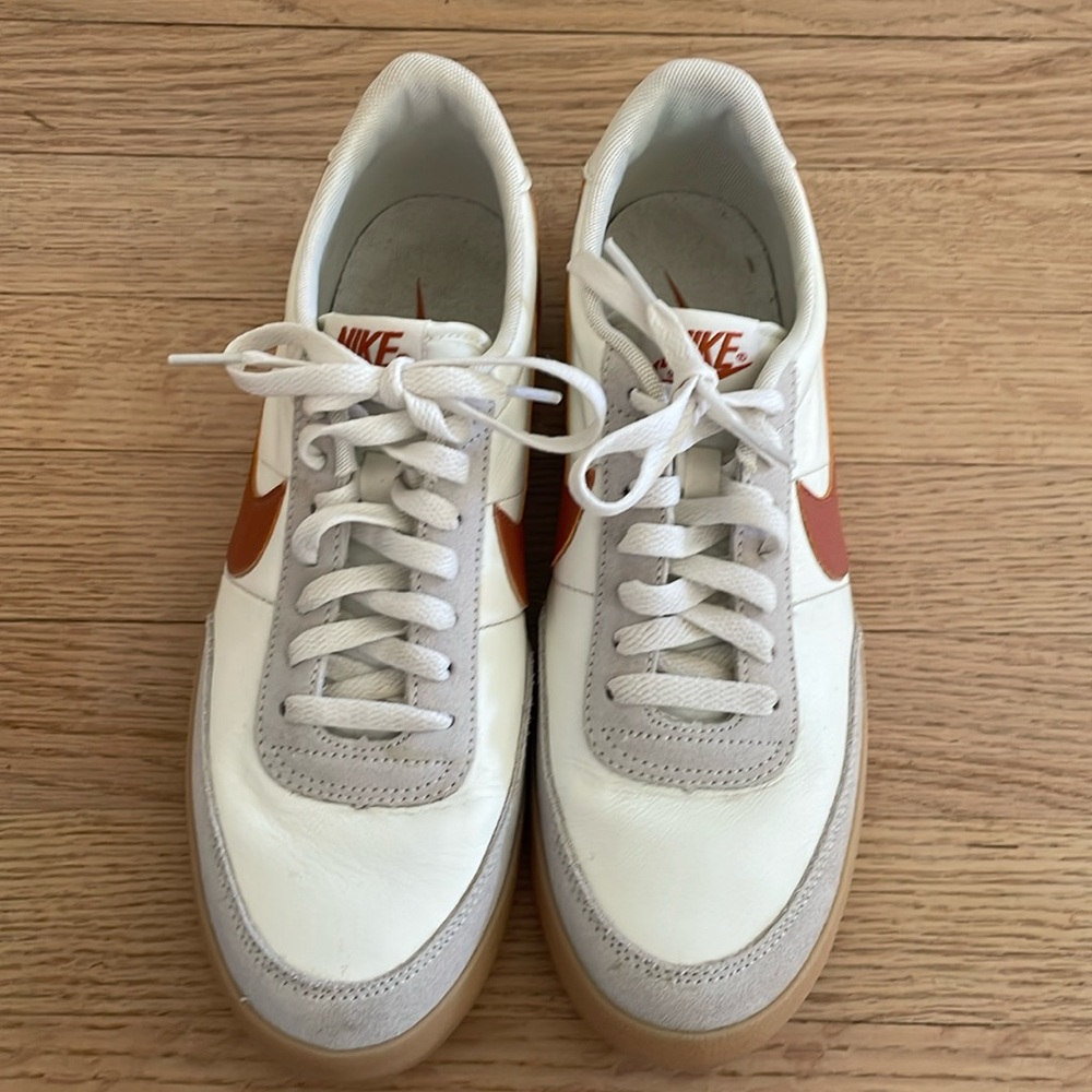 Nike blazers (orange) size 8.5M